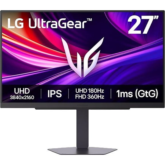 LG 27-Inch 4K UHD Gaming Monitor with G-Sync