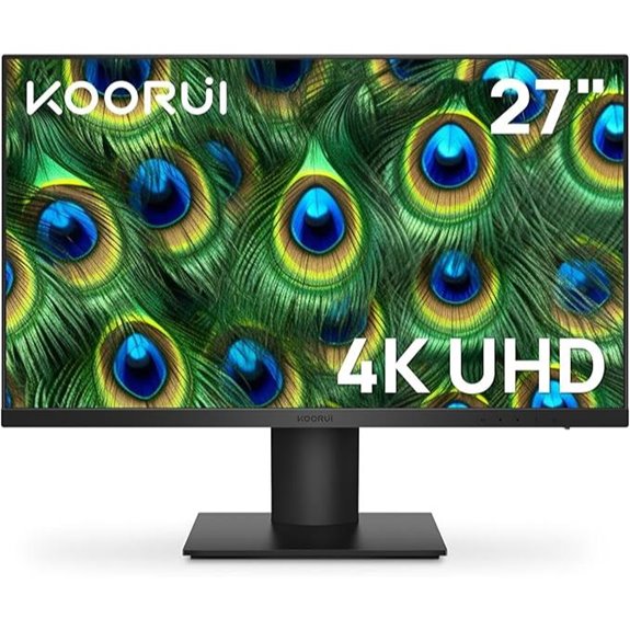 KOORUI 27 4K Monitor with IPS HDR G-Sync