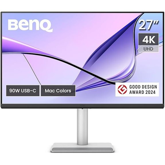 BenQ MA270U 27” 4K Monitor with USB-C and Adjustable Stand