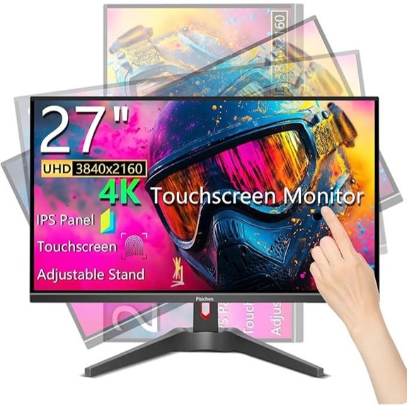 27-Inch 4K UHD Touchscreen Gaming Monitor