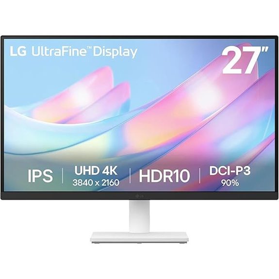 LG 27-Inch 4K UHD HDR Monitor with HDMI and DP