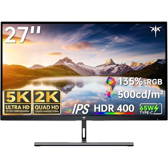 KTC 27-Inch 5K Dual Mode Monitor with HDR