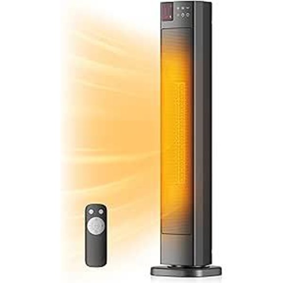 PELONIS 30” Ceramic Tower Heater with Remote
