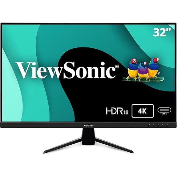ViewSonic VX3267U-4K 32-Inch 4K UHD IPS Monitor