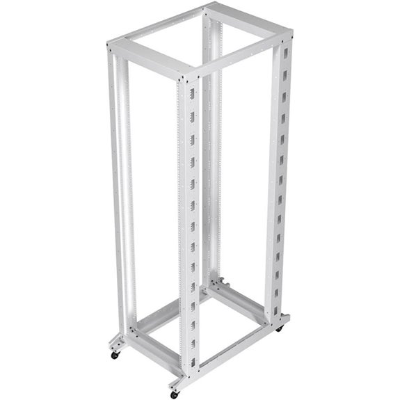 NavePoint 42U 4-Post Server Rack for 19 Inch Equipment