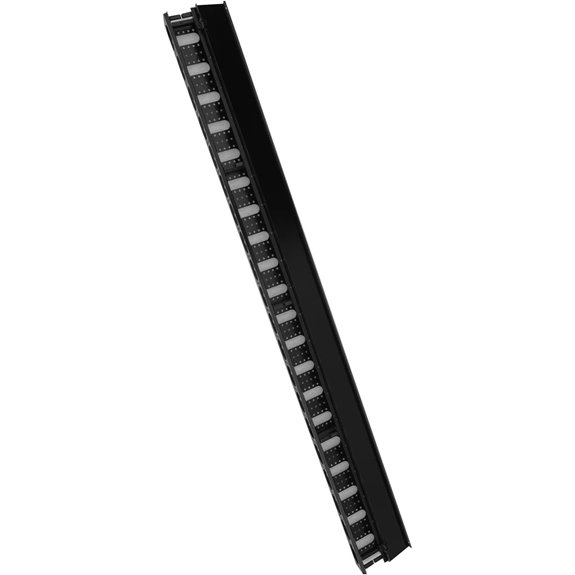 42U Vertical Metal Cable Management Panel