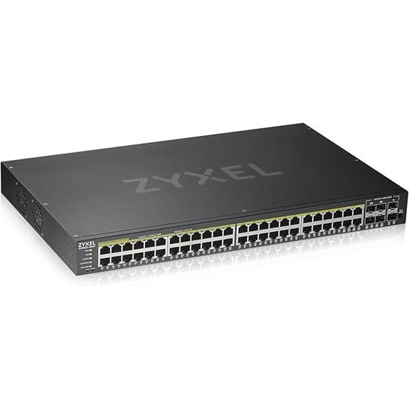 Zyxel 48-Port PoE Gigabit Switch with Cloud Option