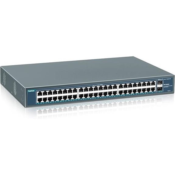 YuanLey 48-Port Gigabit PoE Switch with SFP Uplink