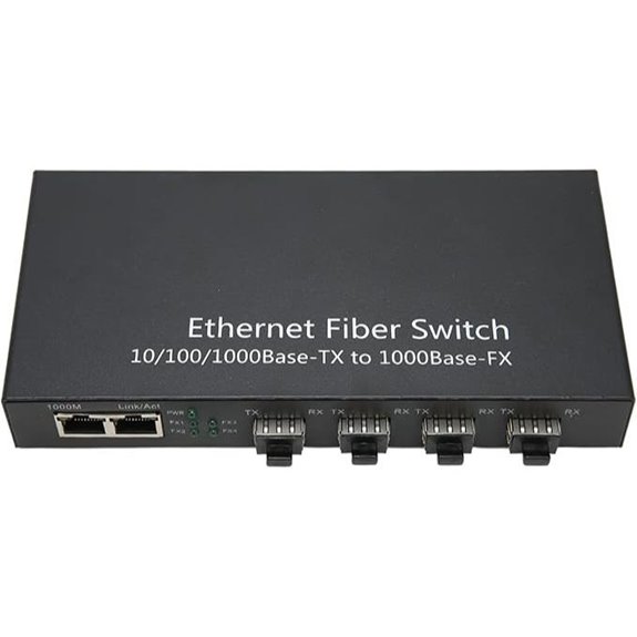 Estink SFP Ethernet Fiber Switch 4 Optical Ports