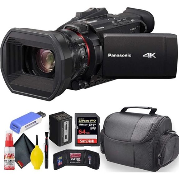 Panasonic HC-X1500 4K Professional Camcorder Starter Bundle