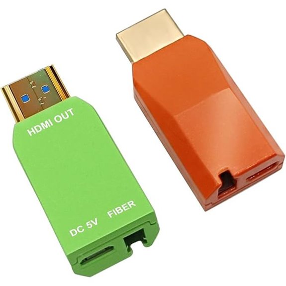 4K HDMI Fiber Extender 984ft OM3 LC Connector