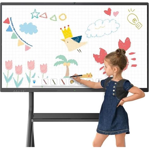 55 4K UHD Interactive Touchscreen Smartboard
