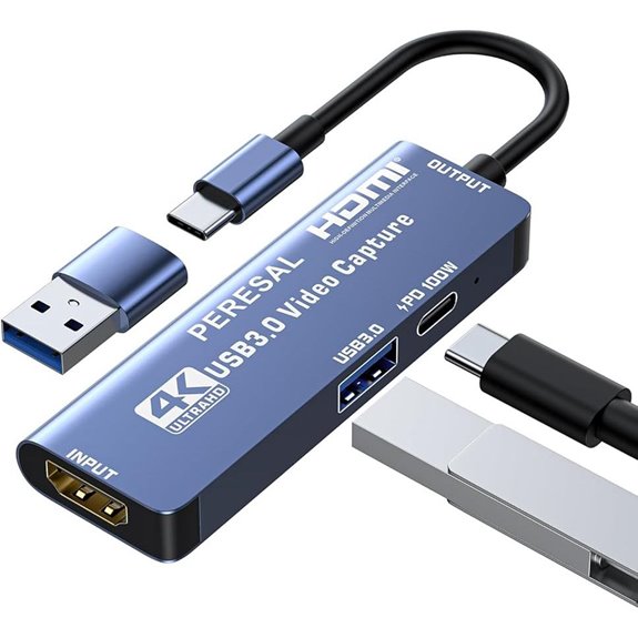 USB 3.0 4K Game & Camera Capture Card
