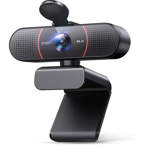 EMEET C960 4K Webcam with Auto Focus and Noise Cancelling