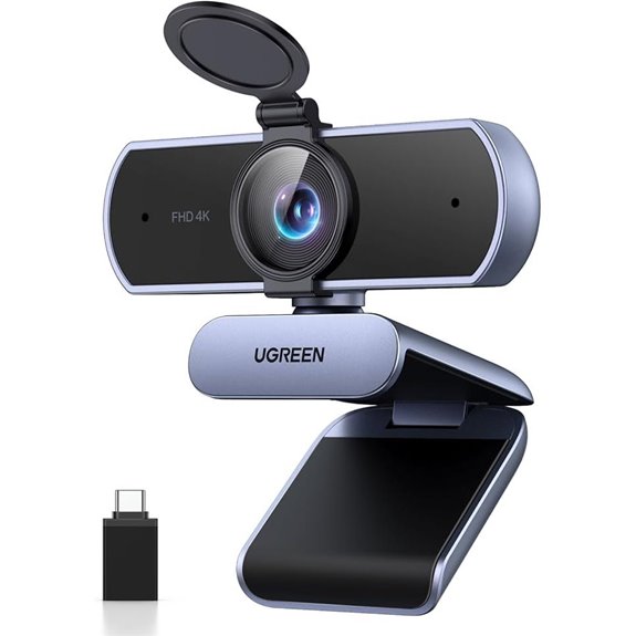UGREEN 4K Webcam with Mic for Streaming and Conference
