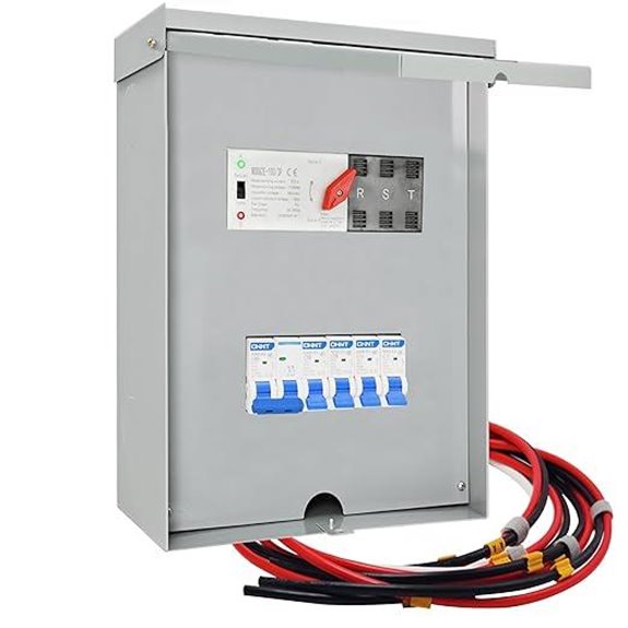 Transfer Switch 50 Amp 6 Circuit Automatic Indoor/Outdoor
