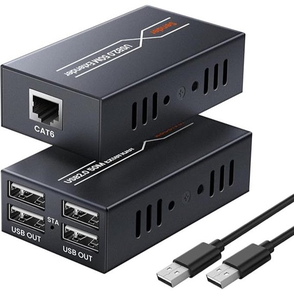 Avedio Links 50m USB Extender Over Cat6/7