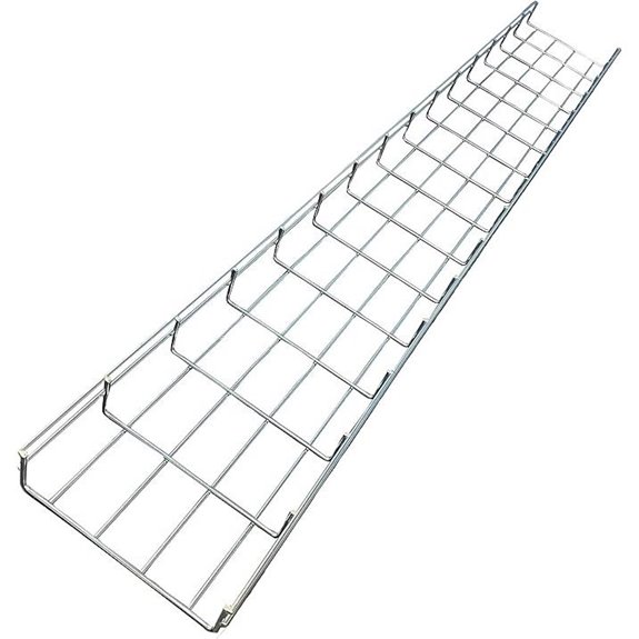 Kable Kontrol 5ft Wire Mesh Cable Tray Zinc Steel