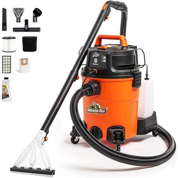 Armor All 6-Gallon Wet/Dry Upholstery Vacuum Cleaner