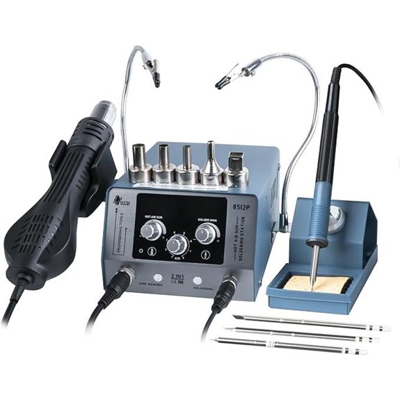 HengTianMei 720W Hot Air Soldering Station with Tips