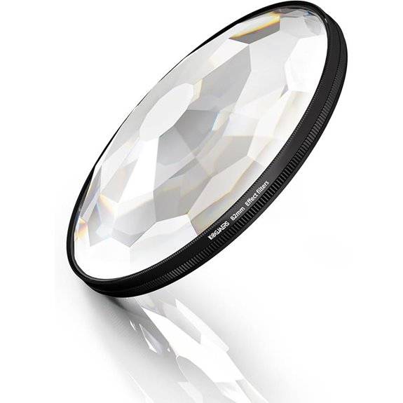 82mm Kaleidoscope Camera Filter for Photography Effects
