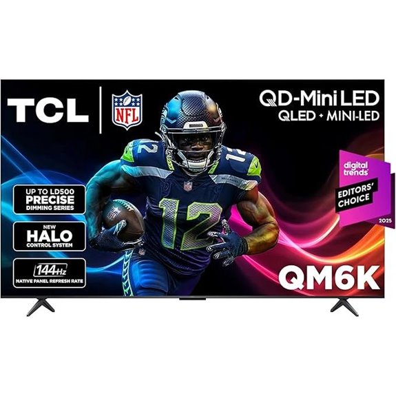 TCL 85 QM6K QLED 4K HDR Smart TV