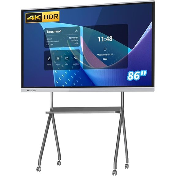 86 4K Touchscreen Interactive Whiteboard
