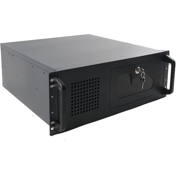 4U Server Case with 8 HDD Bays and Fans