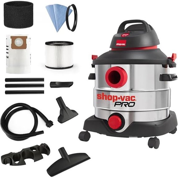 Shop-Vac 8 Gal Wet/Dry Vacuum with Attachments