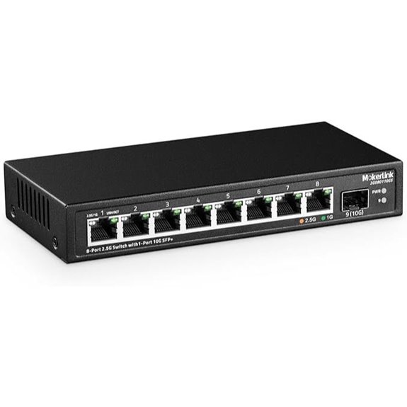 MokerLink 8-Port 2.5G Ethernet Switch with SFP
