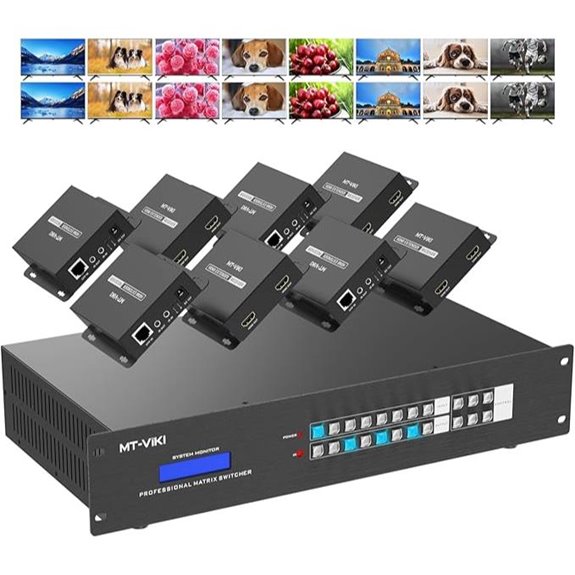 MT-VIKI 8x8 4K HDMI Extender Matrix with POC