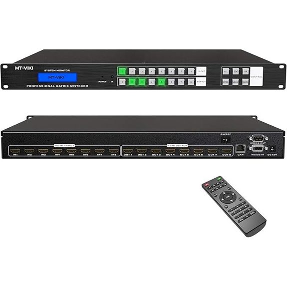 MT-VIKI 8x8 4K HDMI Matrix Switcher and Splitter