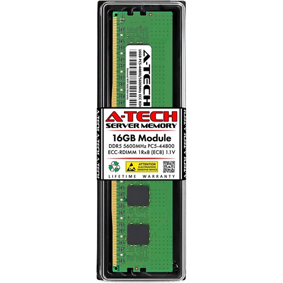 A-Tech 16GB DDR5 ECC Registered RAM Module