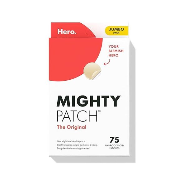 Hero Cosmetics Mighty Patch Original Acne Pimple Patches 75 Count