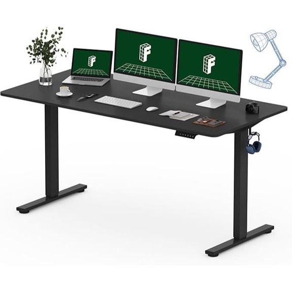 FLEXISPOT 60x24 Electric Standing Desk with Memory