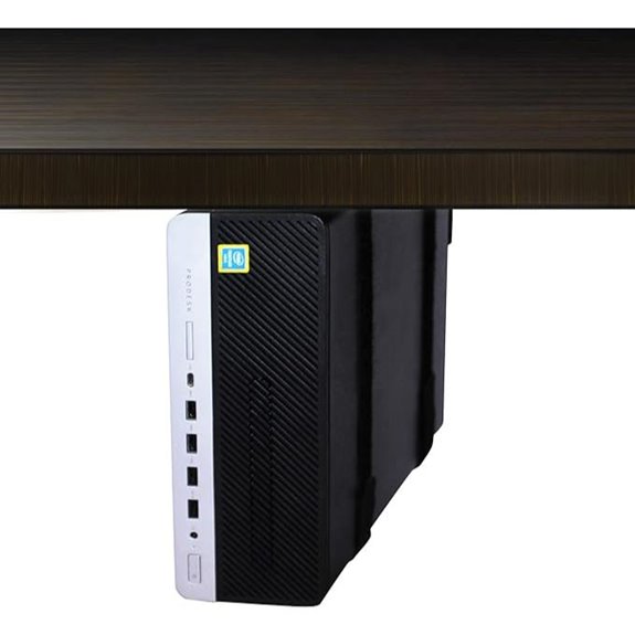 HumanCentric Under Desk PC Mount and Wall Bracket