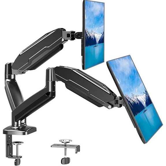 Mount Pro Dual Monitor Mount for 13-32 Inch Screens