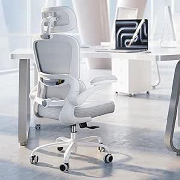 TRALT Ergonomic Office Chair with Adjustable Support