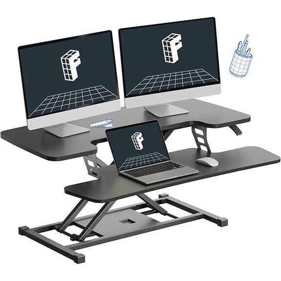 FLEXISPOT 36 Adjustable Sit/Stand Desk Converter