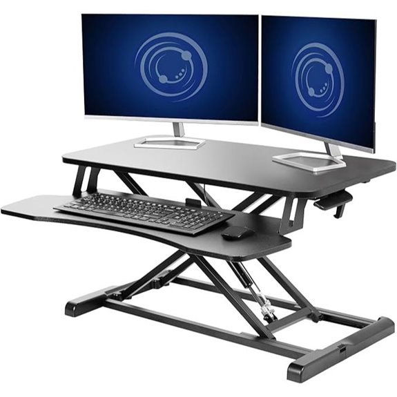 VIVO 32 Adjustable Sit-Stand Desk Converter