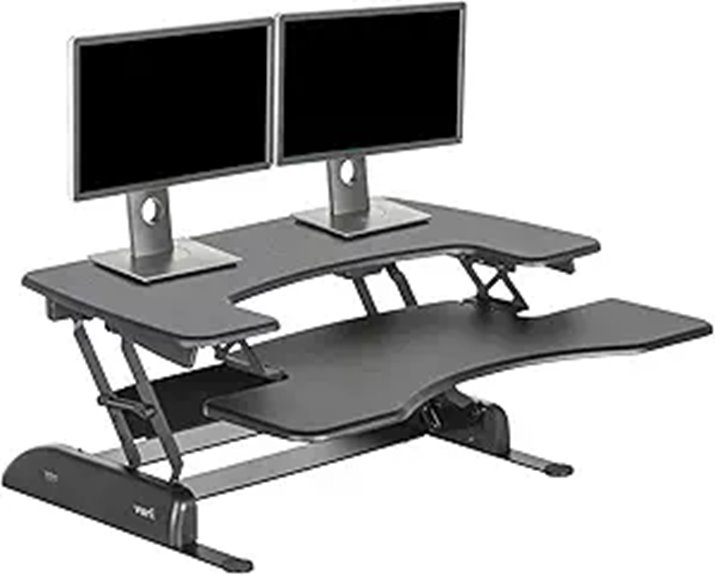Vari VariDesk Pro Plus 36 Adjustable Sit-Stand Desk Converter