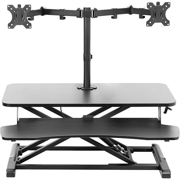 VIVO Height Adjustable Sit-Stand Desk Converter