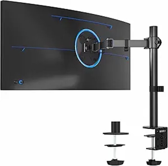 adjustable ultrawide monitor arm