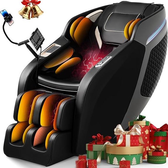 Upgraded 4D Full Body Massage Chair with AI