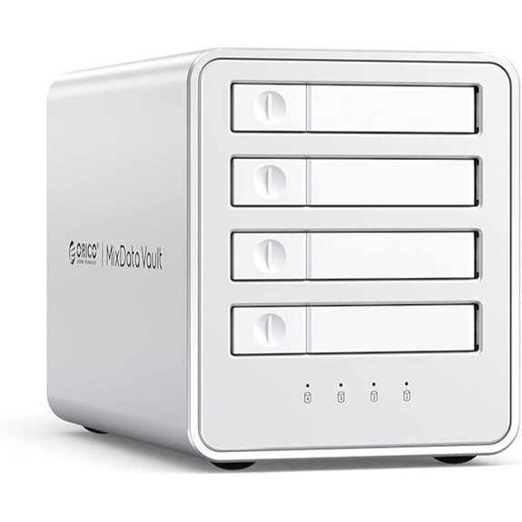 ORICO 4-Bay Aluminum RAID Hard Drive Enclosure