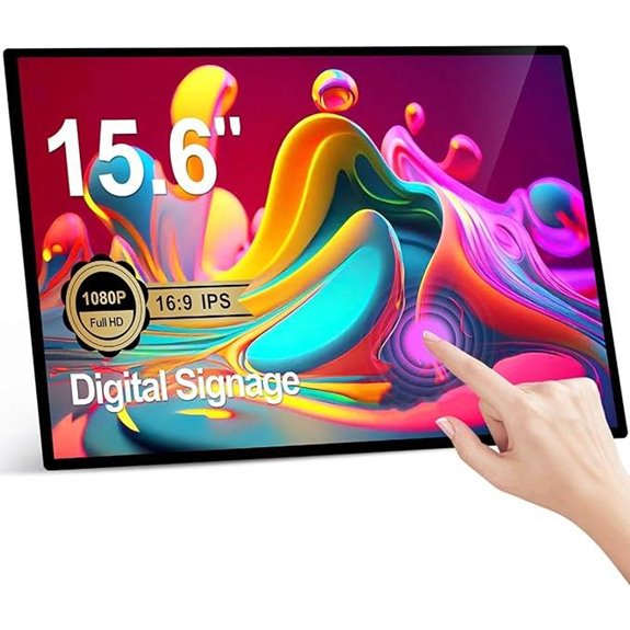15.6 Touchscreen Digital Signage with Android 11