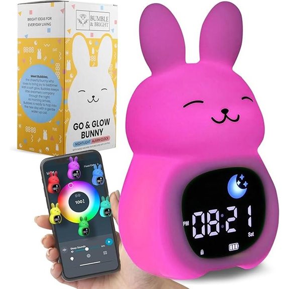 Bumble & Bright App-Controlled Kid Sleep Trainer