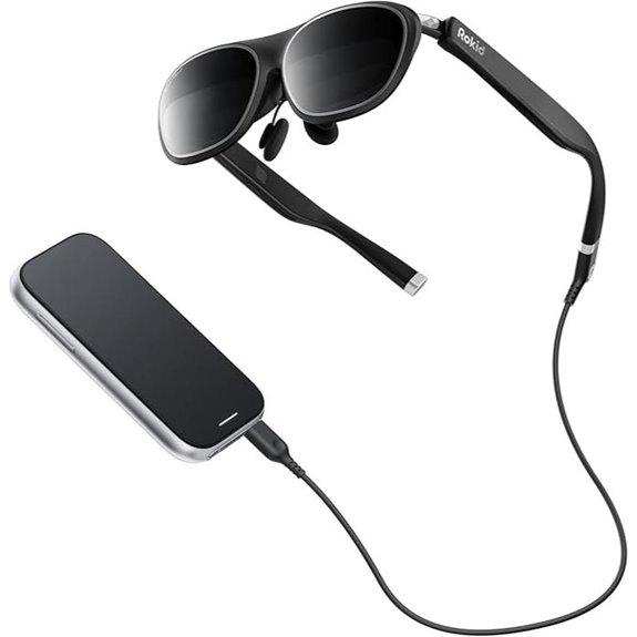 Rokid AR Spatial Video Glasses with 3 Screens