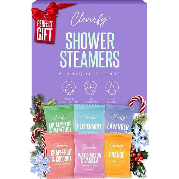 Cleverfy Shower Steamers Aromatherapy – 6 Tablets