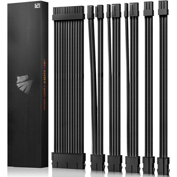 ASIAHORSE 16AWG PSU Cable Extension Power Cords